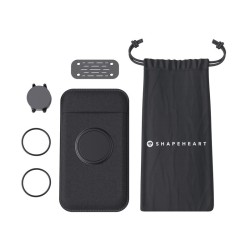 Soporte universal y funda magnetico para manillar  SHAPEHEART MOTO XXL