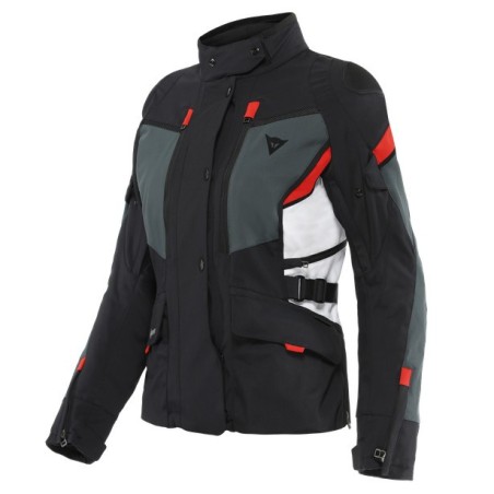 CHAQUETA DAINESE CARVE MASTER 3 LADY BLACK/EBONY/LAVA-RED