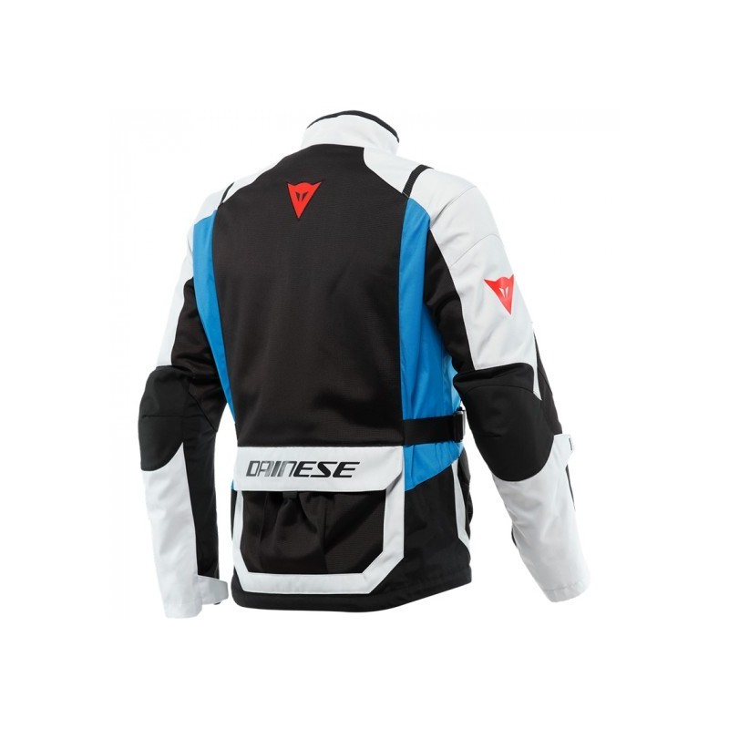 CAZADORA DAINESE DESERT TEX JACKET GLACIER-GRAY/BLACK/PERFORMANCE BLUE
