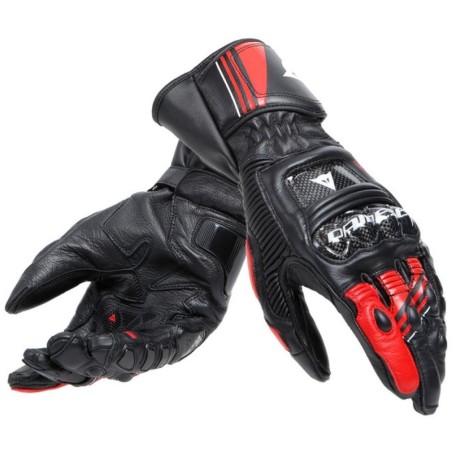 Guantes Dainese DRUID 4 BLACK/LAVA-RED | Boutique Motor