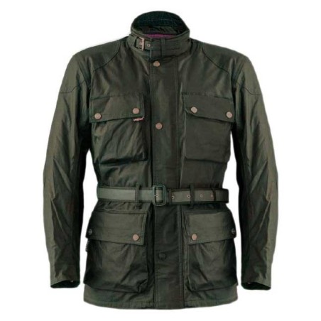 Cazadora GARIBALDI HERITAGE VERDE | Boutique Motor