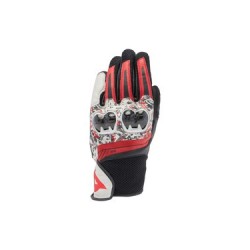Guantes Dainese MIG 3 PIEL NEGRO/ROJO SPRAY/BLANCO | Boutique Motor