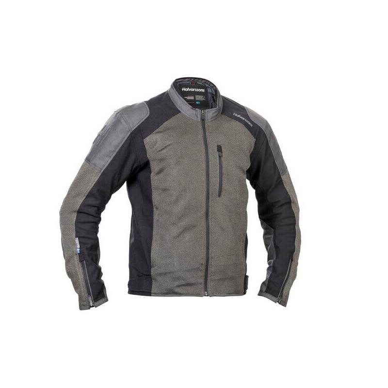 Cazadora HALVARSSONS ARVIKA NEGRO/GRIS | Boutique Motor