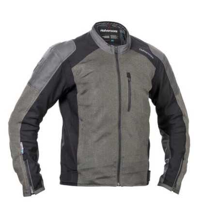 Cazadora HALVARSSONS ARVIKA NEGRO/GRIS | Boutique Motor