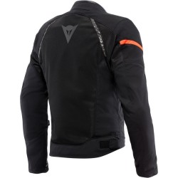 Cazadora Dainese AIR FRAME 3 TEX NEGRO/ROJO FLUOR | Boutique Motor
