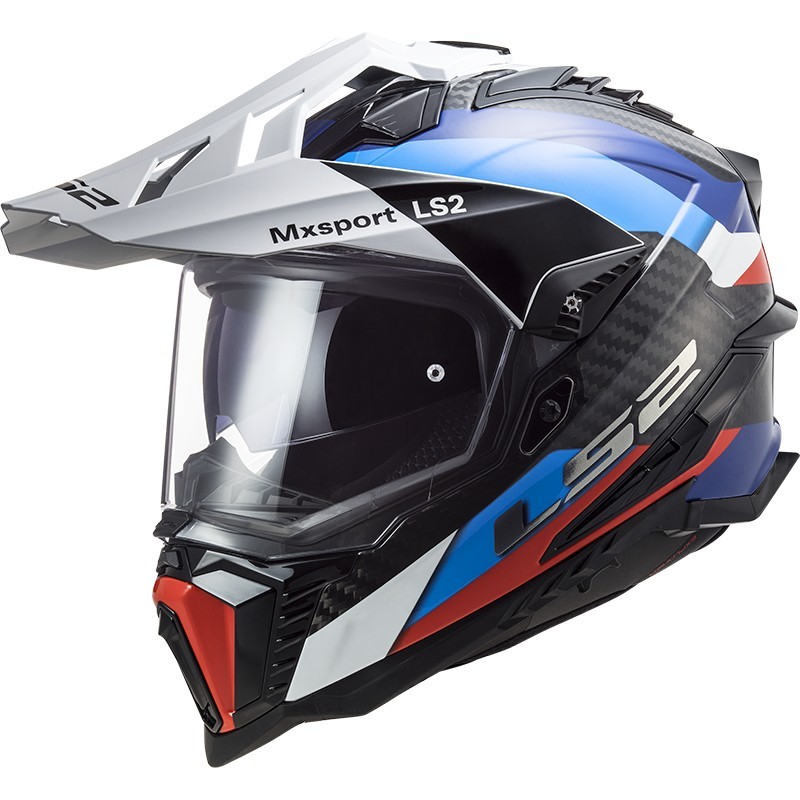 Casco Ls2 MX701 C EXPLORER FRONTIER G.BLACK BLUE | Boutique Motor