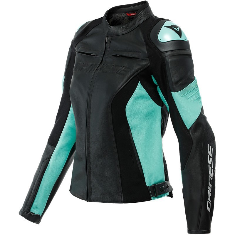 Cazadora Dainese RACING 4 PIEL LADY AQUA | Boutique Motor