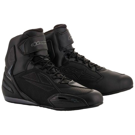 Botas Alpinestars FASTER-3 DRYSTAR NEGRO/GRIS | Boutique Motor