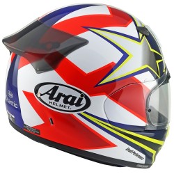 Casco Arai QUANTIC STAR & STRIPES ROJO | Boutique Motor