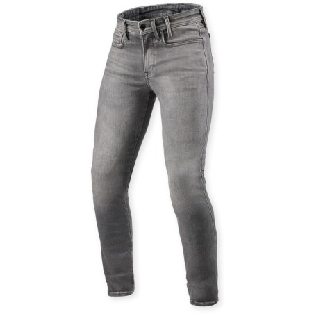 REV'IT PANTALONES VAQUEROS REVIT PISTON 3 SKINNY GRISES