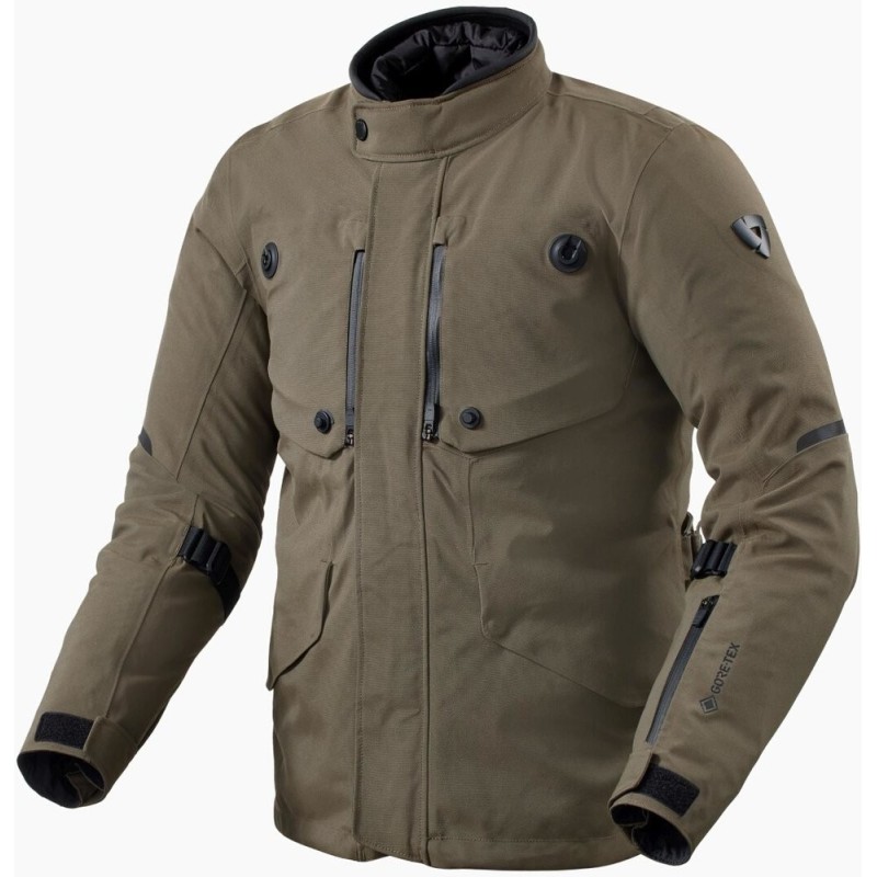 REV'IT Cazadora REVIT TRENCH 2 GTX VERDE | Boutique Motor