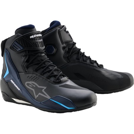 Botas Alpinestars FASTER-4 DRYSTAR AZULES | Boutique Motor