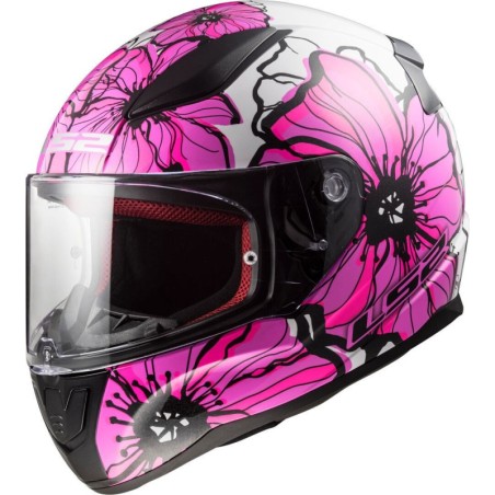 Casco Ls2 FF353 RAPID II POPPIES ROSA | Boutique Motor