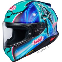 Casco Shoei NXR 2 HATSUNE MIKU TC4 | Boutique Motor