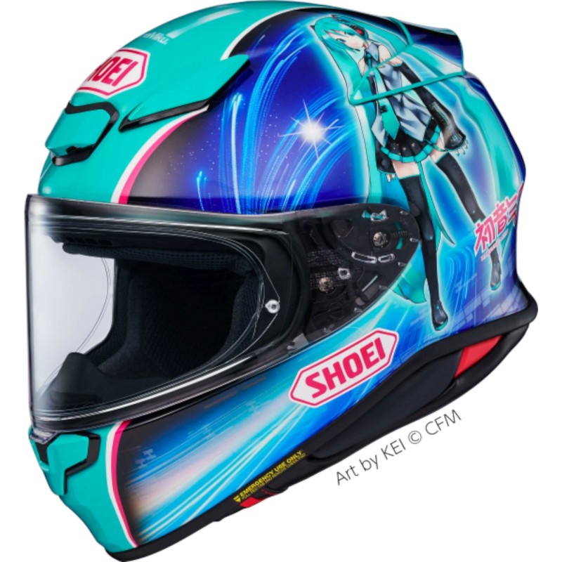 Casco Shoei NXR 2 HATSUNE MIKU TC4 | Boutique Motor