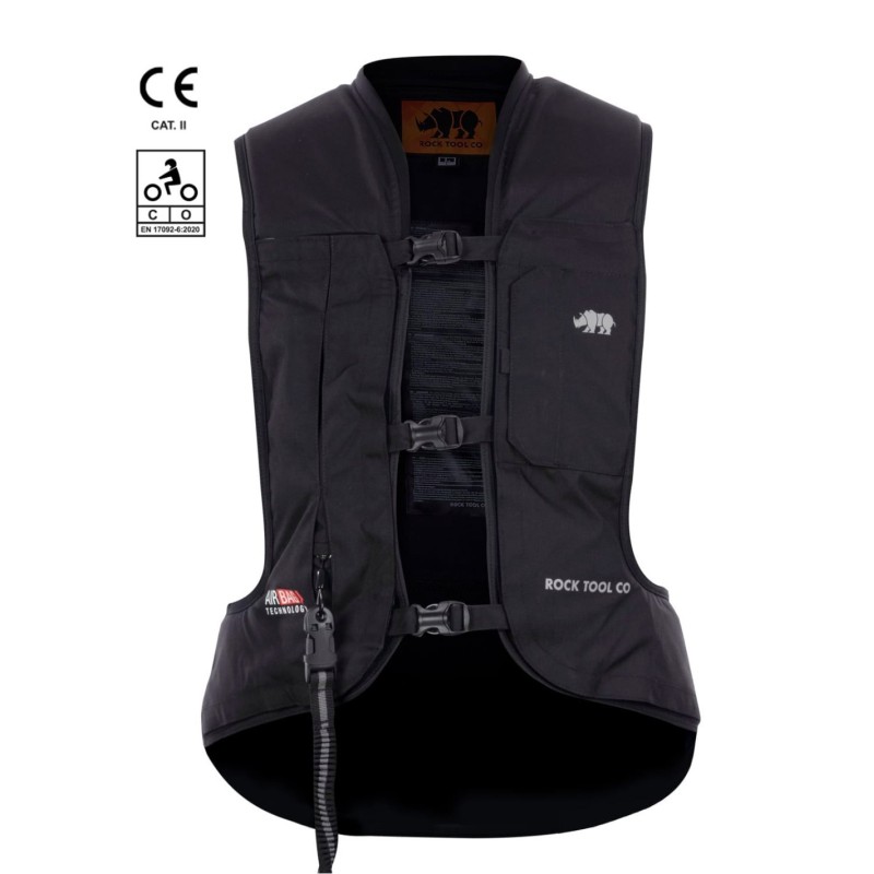 Chaleco airbag Rock Tool TOURING PRO BLACK | Boutique Motor