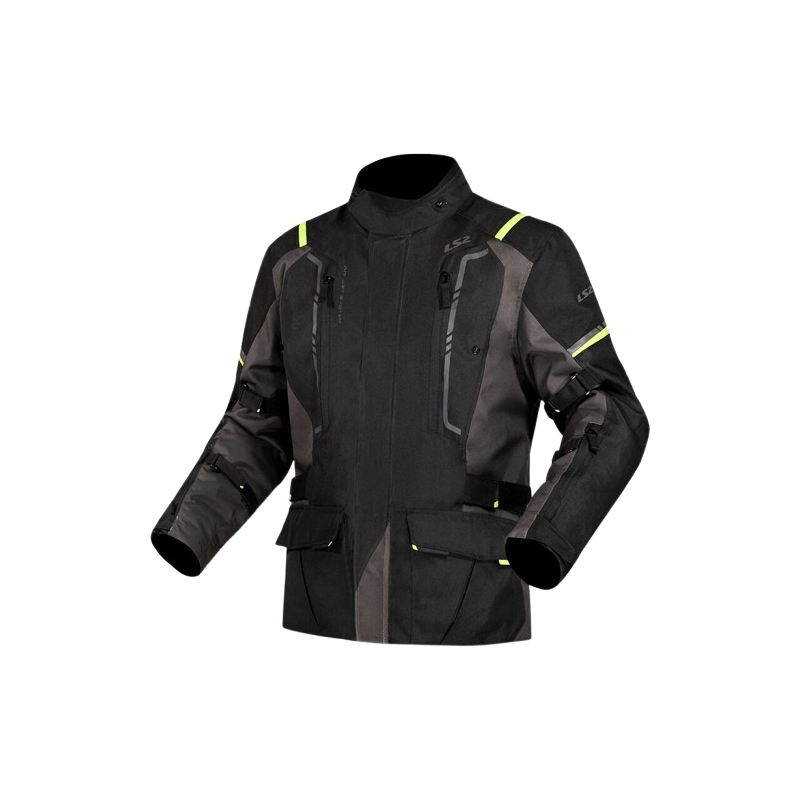 Cazadora Ls2 NARVIK LADY NEGRA/FLUOR | Boutique Motor