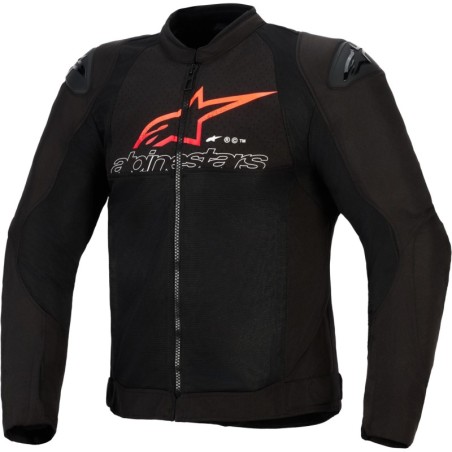 Cazadora Alpinestars SMX AIR NEGRO/ROJO | Boutique Motor