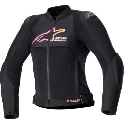 Cazadora Alpinestars SMX AIR LADY NEGRA/ROSA | Boutique Motor