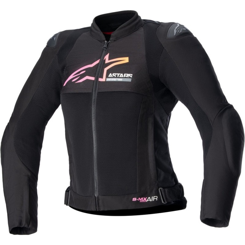 Cazadora Alpinestars SMX AIR LADY NEGRA/ROSA | Boutique Motor