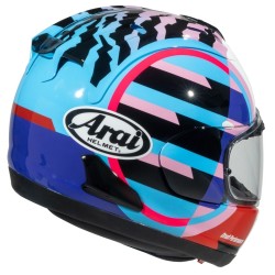 CASCO ARAI RX-7V EVO SPECTRE CIAN