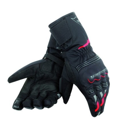 Guantes Dainese Tempest D-Dry negro/rojo